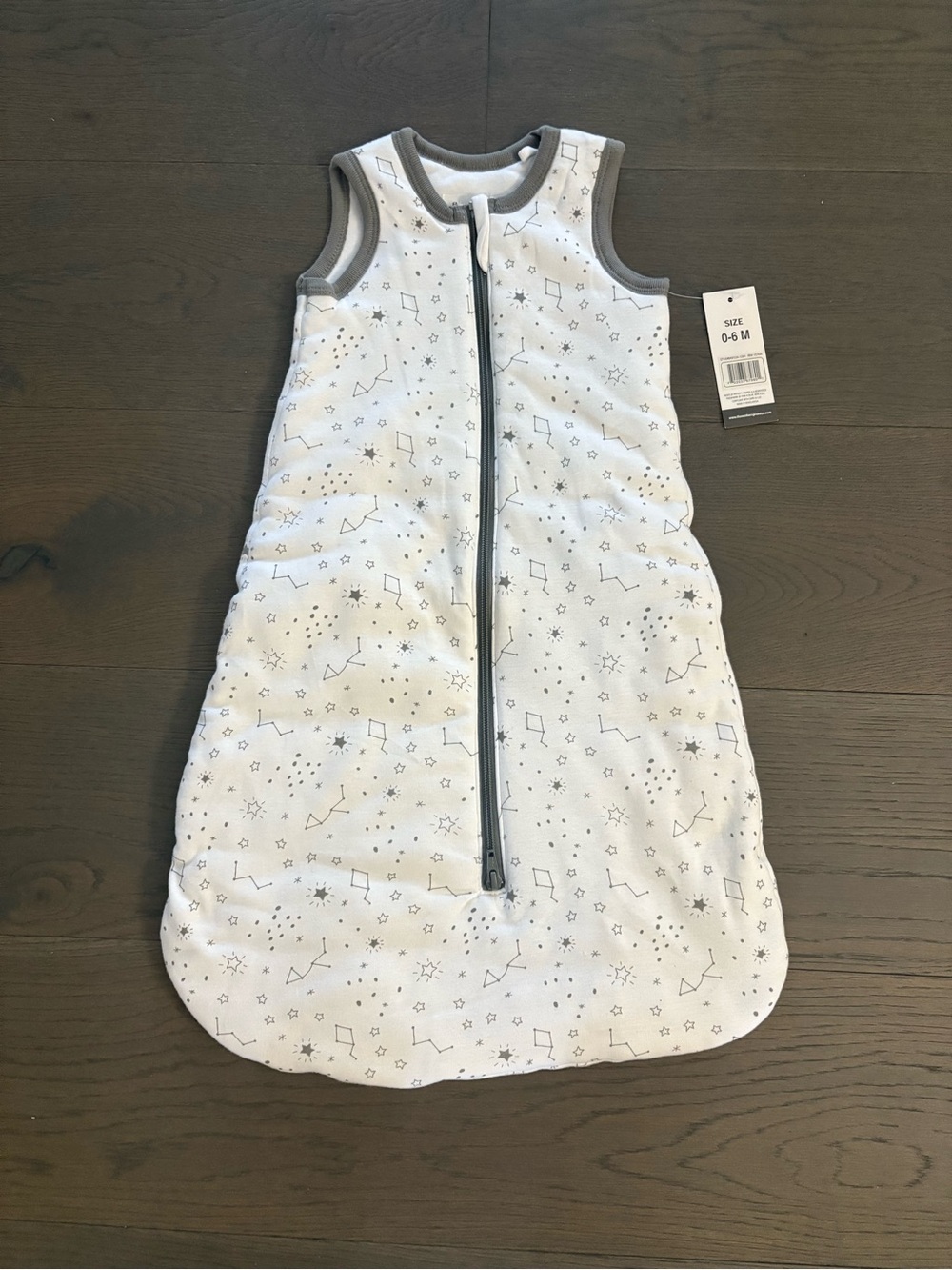 Organic cotton baby sleep sack 0-6M NWT ret $89